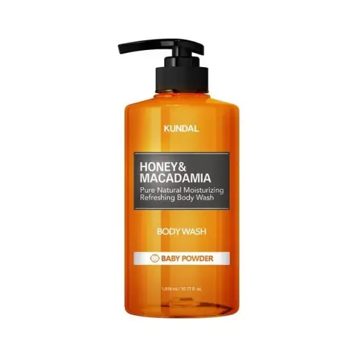 KUNDAL Nature Honey & Macadamia Natural Moisturizing Body Wash (Baby Powder) - Kundal product in Bangladesh