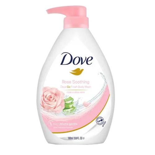 DOVE Rose Soothing Go Fresh Body Wash 1000ml - Dove product in Bangladesh