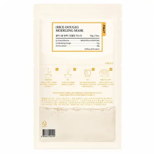 FULLY Rice-Dough Modeling Mask Set (50g*4ea)