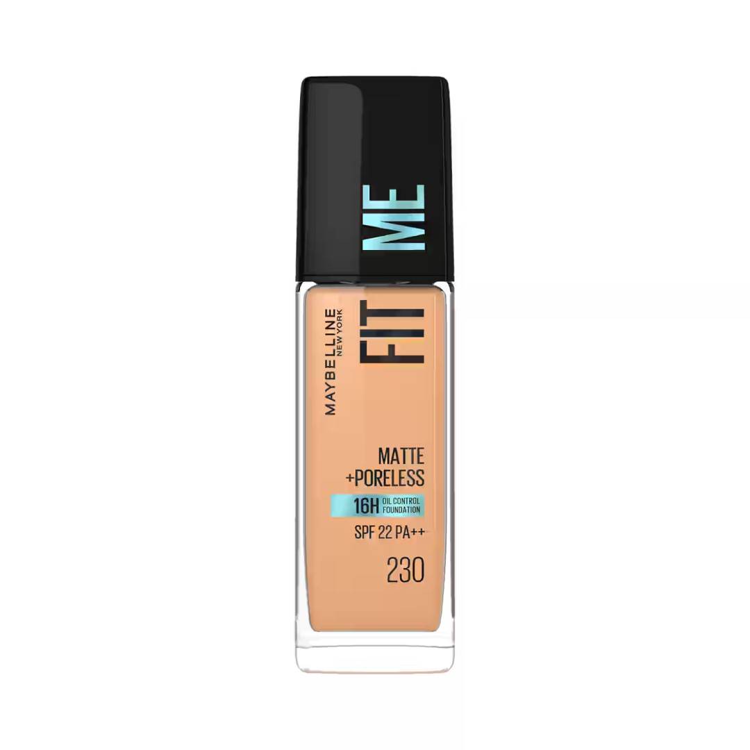 Maybelline Fit Me Matte + Poreless Foundation- Natural Buff 230 - Maybelline product in Bangladesh