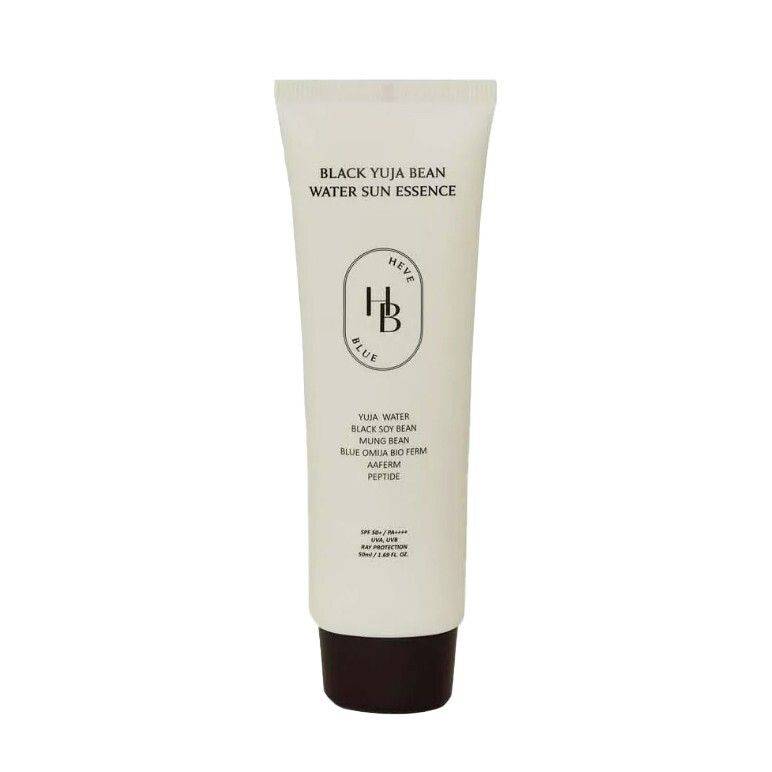 HEVEBLUE Black Yuja Bean Water Sun Essence 50ml - HEVEBLUE product in Bangladesh
