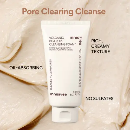 INNISFREE Volcanic BHA Pore Cleansing Foam 150g - Innisfree product in Bangladesh