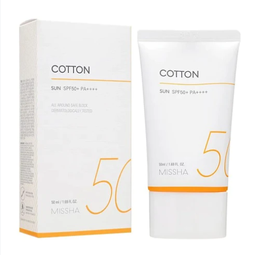 Missha Cotton Sun All Around Safe Block SPF50+ PA++++ 50 ml