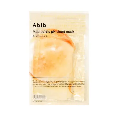 ABIB Mild acidic pH sheet mask Glutathiosome fit (10 sheets)  30ml (Set)